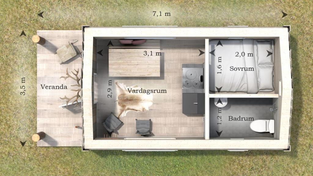 Lycka Villa Torestorp Exteriör bild
